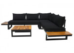 Canapé de jardin modulable
