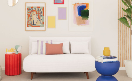                   Canapé Convertible 2 Places Pas Cher | Best Mobilier
               