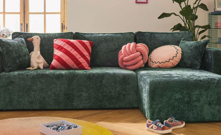                   Canapé Convertible Vert Pas Cher | Best Mobilier
               