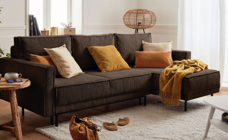                   Canapé Convertible Marron Pas Cher | Best Mobilier
               