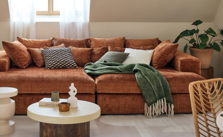                   Canapé Rouille Pas Cher - Best Mobilier
               