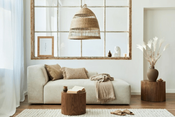 Quelle décoration associer avec un canapé droit ?