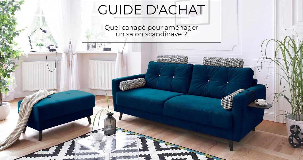 Quel canapé choisir pour aménager un salon scandinave ?