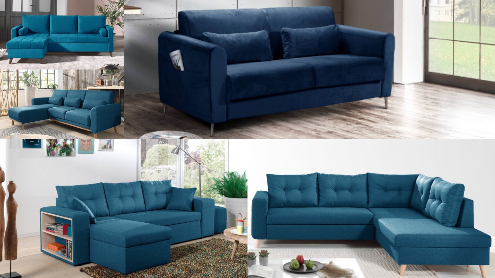 5 canapés bleus : lequel choisir ?