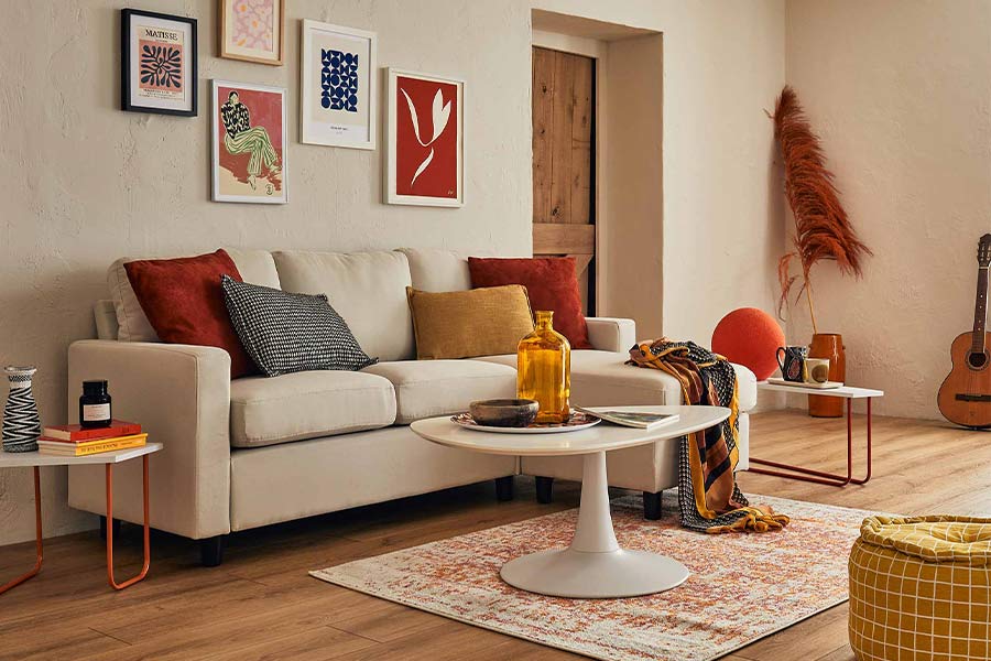 Comment entretenir un canapé beige ?