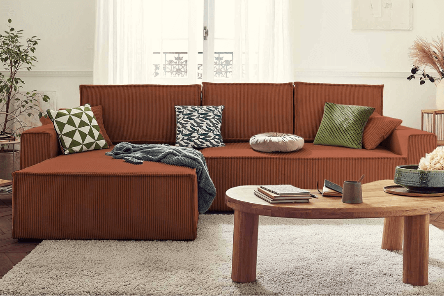 Comment associer la couleur terracotta dans le salon ?