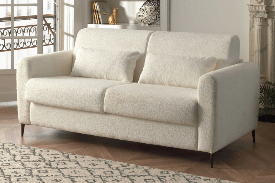 Pourquoi choisir un canapé tissu bouclette ?