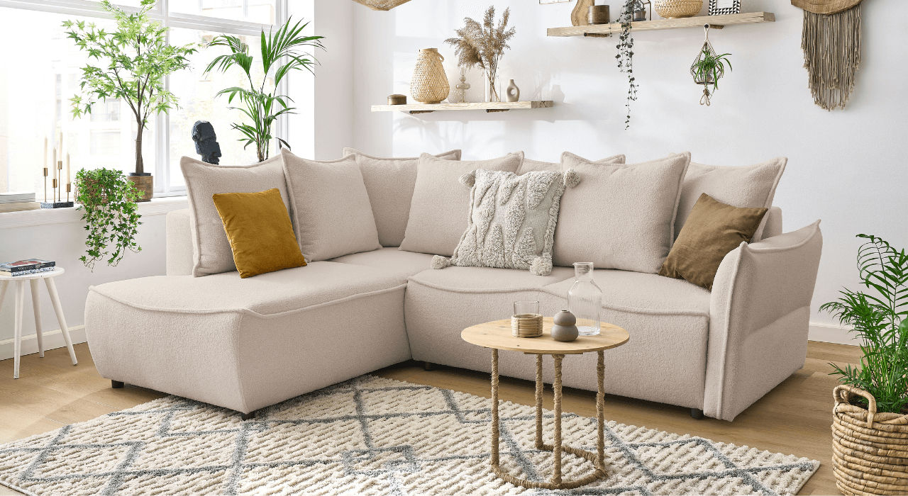 Quel tapis avec un canapé d'angle ?