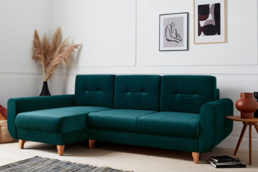 Opter pour un canapé bleu canard
